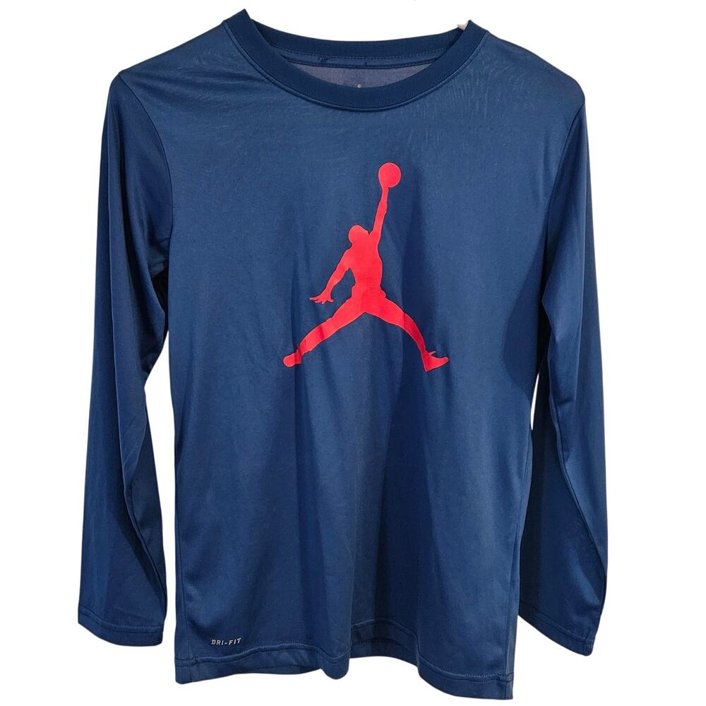 Jordan dri fit boys long sleeve shirt